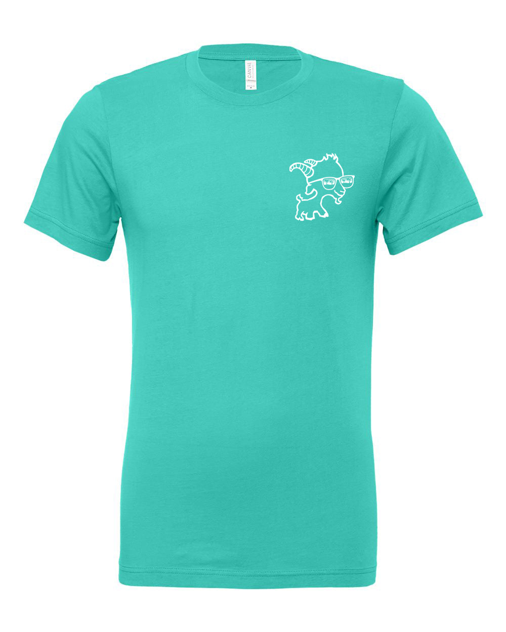 Goat With the Flow Tee (Teal)