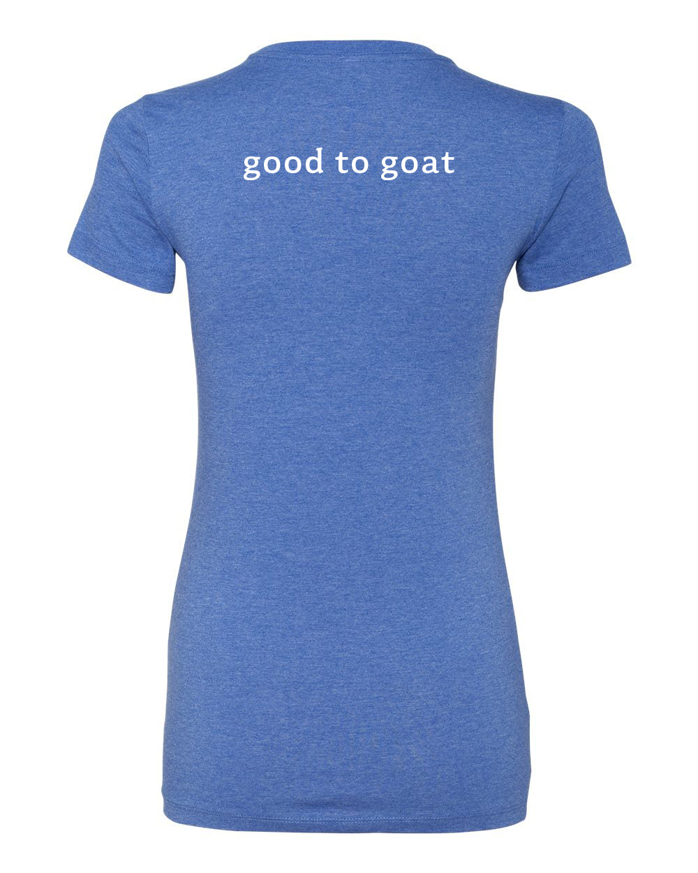Good to Goat Women's Tee (Blue)