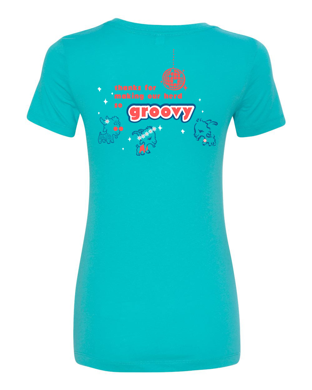 Team Goat Women's Tee (Blue)