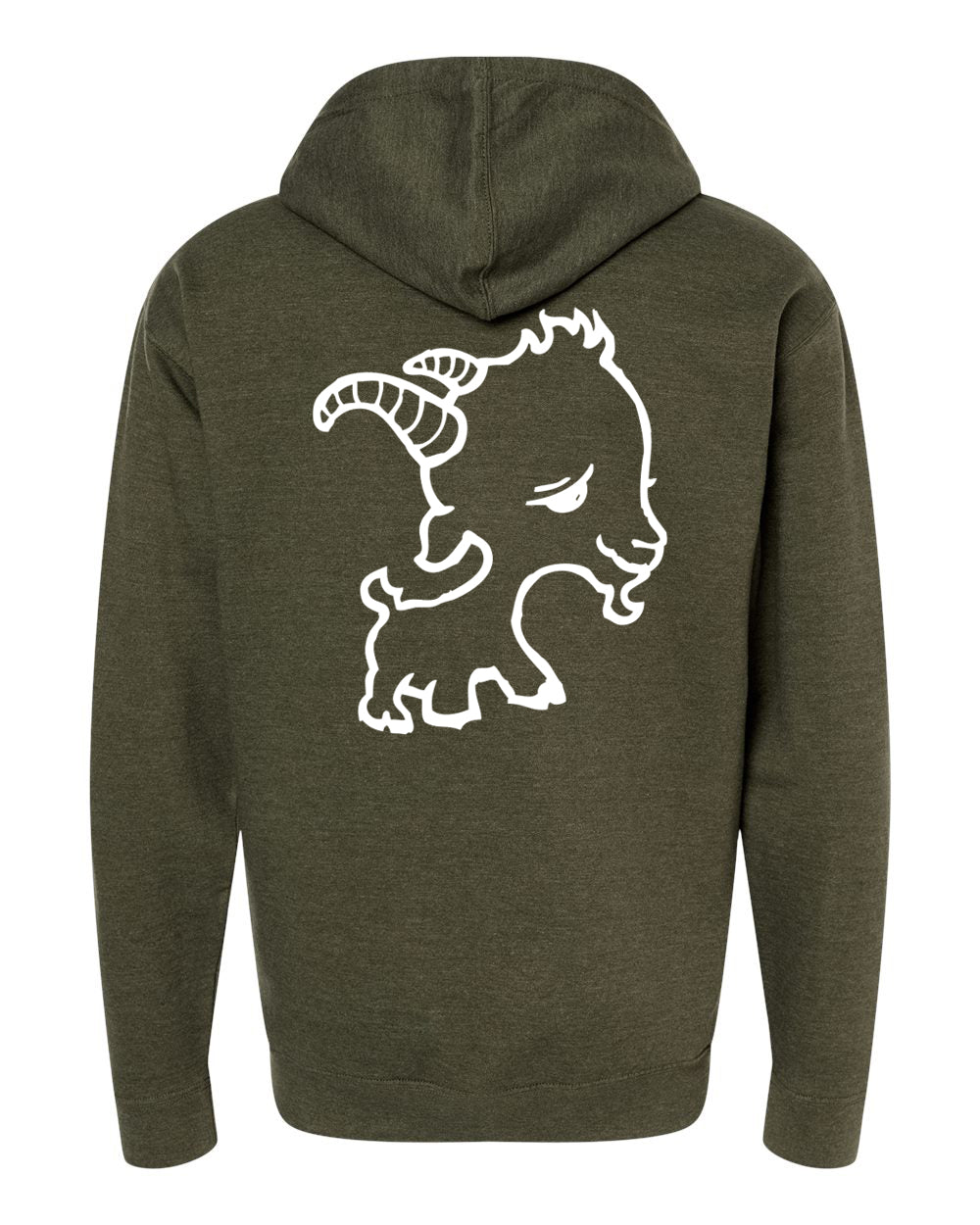 The Goats Zip Hoodie (Green)